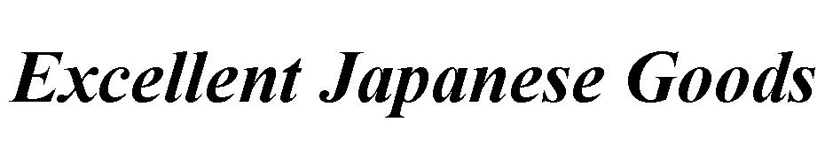 Excellent Japanese goods